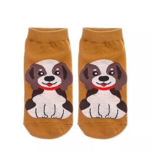 🆕Orange Dog Socks